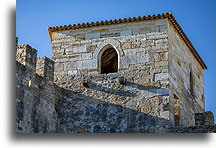 Watchtower::Sao Jorge Castle, Lisbon, Portugal::