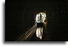 Levada Tunnel::Levada Fajã do Rodrigues, Madeira, Portugal::