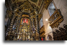 Main altar of Carmelite Church::Porto, Portugal::