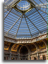 Octagonal Metallic Dome::Palácio da Bolsa, Porto, Portugal::