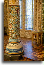 Column in the Arab Room::Palácio da Bolsa, Porto, Portugal::