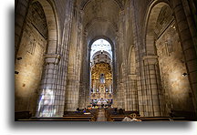 Interior of Porto Cathedral::Porto, Portugal::