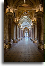 Moorish Hallway::Monserrate Palace, Sintra, Portugal::