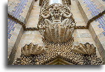 Mythological Triton::Pena Palace, Sintra, Portugal::