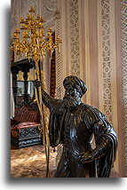 Lamp in In the Noble Room::Pena Palace, Sintra, Portugal::